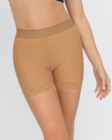 Bloomer faja tipo short levanta cola#color_880-cafe-medio