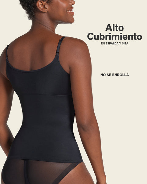 Camiseta multiusos de control de abdomen#color_700-negro