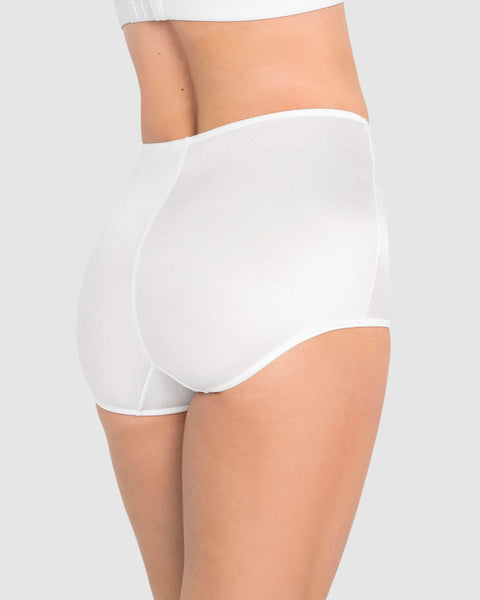 Bloomer faja clásico de control suave#color_000-blanco