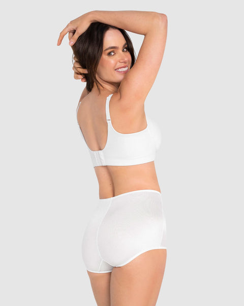 Bloomer faja clásico de control suave#color_000-blanco