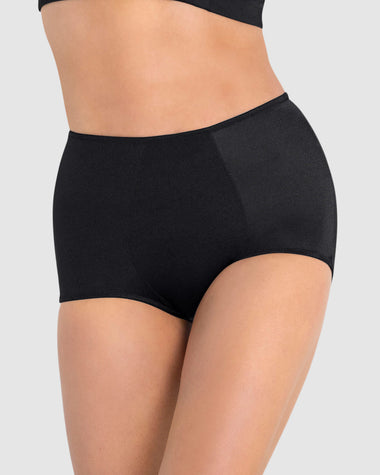 Bloomer faja clásico de control suave#color_700-negro