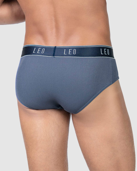 Bóxer brief de alta transpiración en microfibra ideal para uso diario#color_085-azul-grisaceo