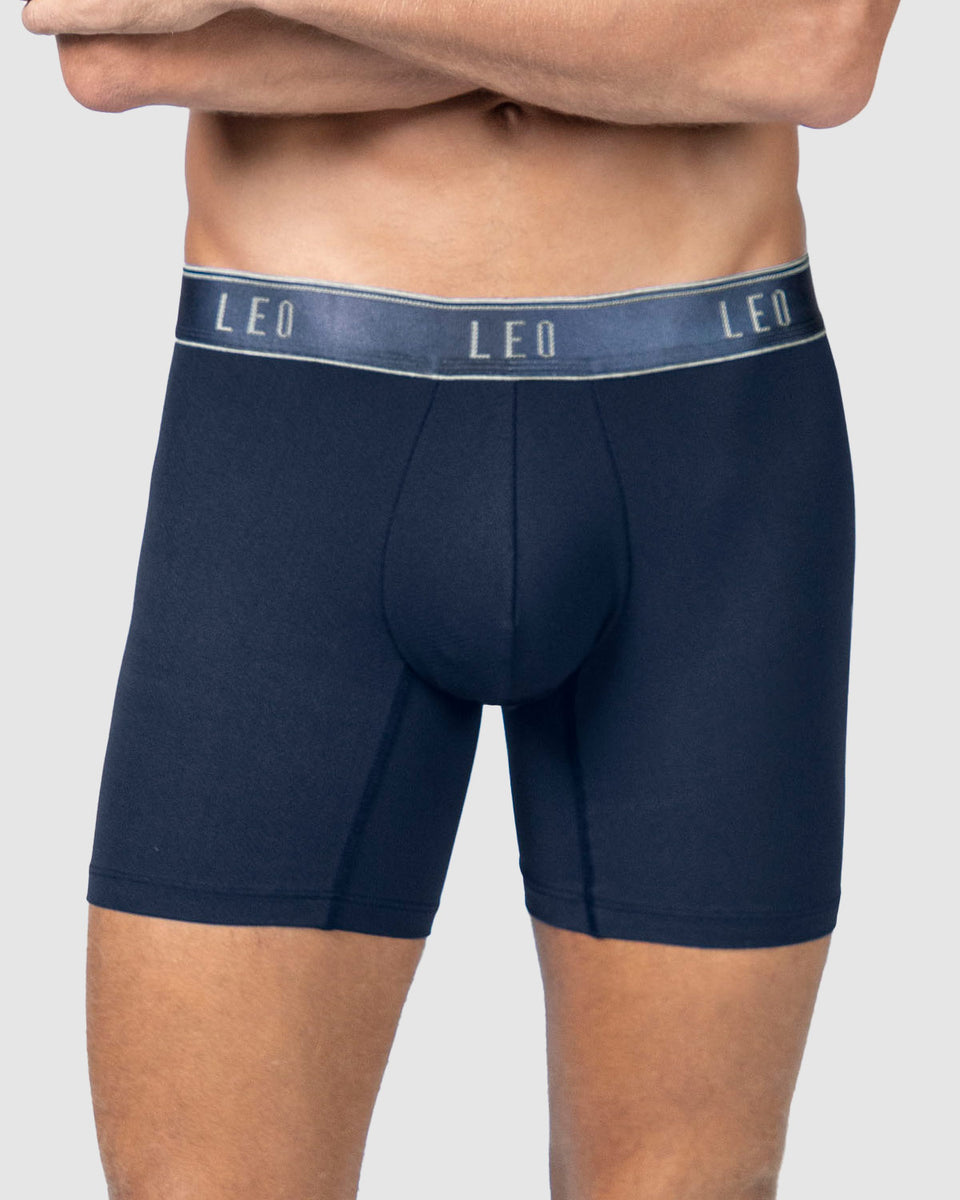 Bóxer medio diseño ergonómico ultrafresco y cómodo en microfibra