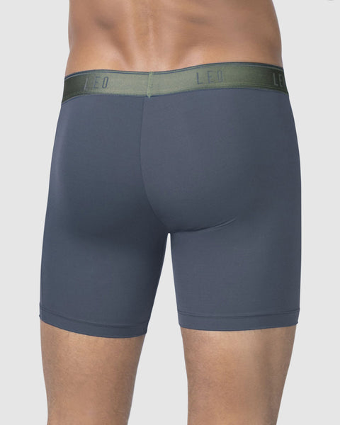 Bóxer deportivo con bolsillo lateral en microfibra#color_776-azul-oscuro