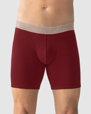 Bóxer medio en algodón#color_259-fondo-rojo