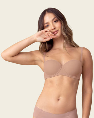 Brasier strapless con realce incorporado#color_a22-rosa