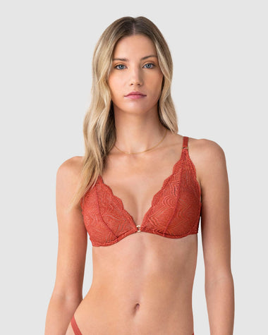 Bralette en encaje con transparencias y arco#color_287-terracota