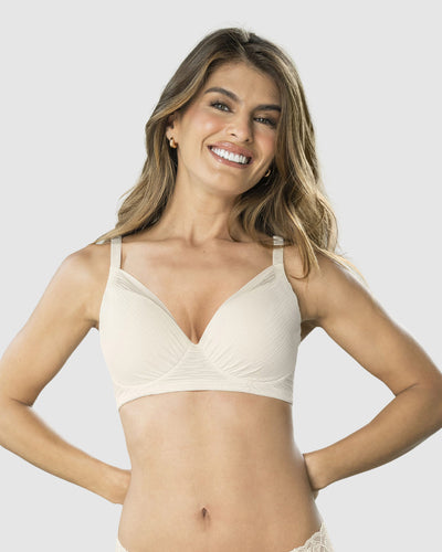 Brasier con cubrimiento total del busto Comfort Fit#color_253-perla