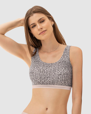 Top talla única ultracómodo con bolsillo interno para guardarlo Pocket Bra#color_a16-estampado