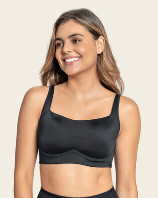 Brasier sin arco ultracómodo de alto soporte y cubrimiento Everyday Bra#color_700-negro