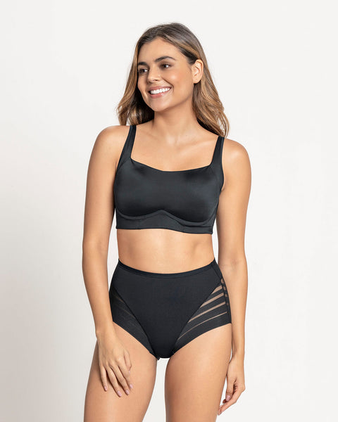 Brasier sin arco ultracómodo de alto soporte y cubrimiento Everyday Bra#color_700-negro