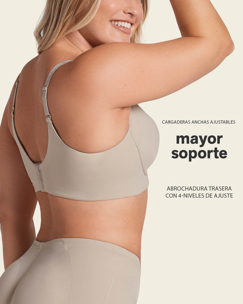 Brasier sin arco ultracómodo de alto soporte y cubrimiento Everyday Bra