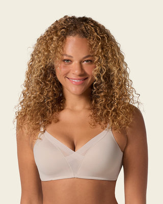 Brasier sin arco de realce alto incorporado Magical Bra#color_802-cafe-claro
