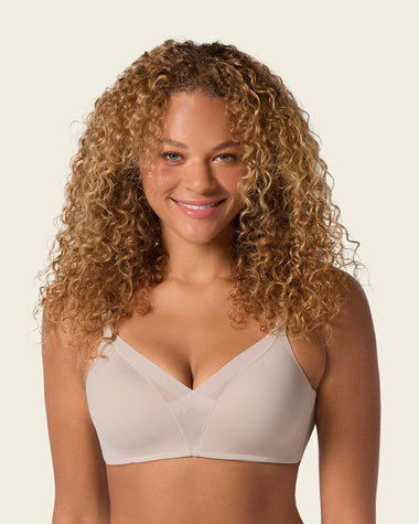 Brasier sin arco de realce alto incorporado Magical Bra#color_802-cafe-claro