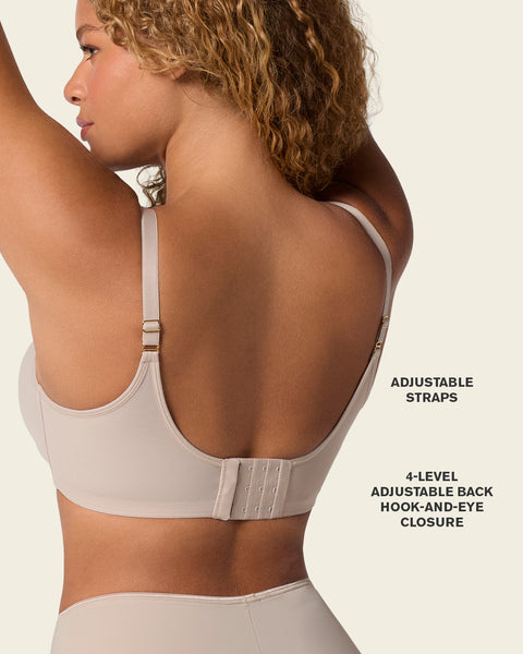 Brasier sin arco de realce alto incorporado Magical Bra#color_802-cafe-claro