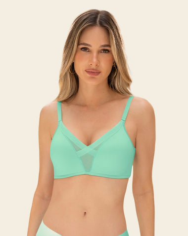 Brasier sin arco de realce alto incorporado Magical Bra#color_c61-verde-agua-marina