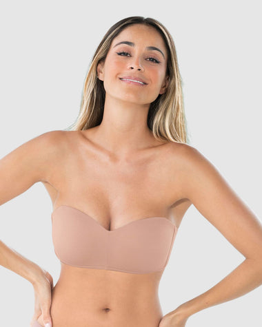 Brasier strapless ideal para busto pequeño y mediano Oh So Light#color_a22-rosa