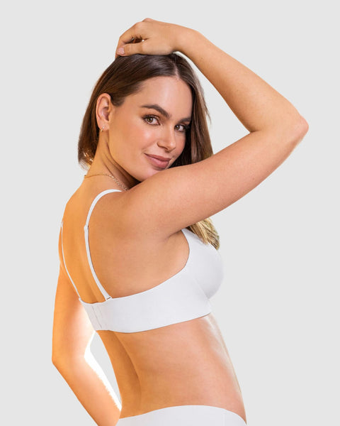 Brasier sin arco total comodidad Elemental Bra#color_000-blanco