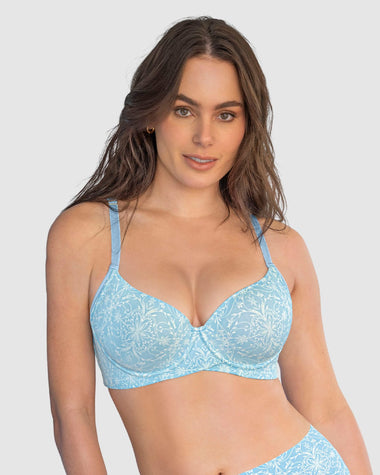 Brasier de buen cubrimiento en escote y espalda#color_a55-estampado-azul-claro-flores