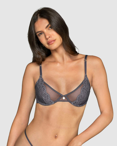 Brasier sexy media copa con espalda en tul#color_721-gris-oscuro