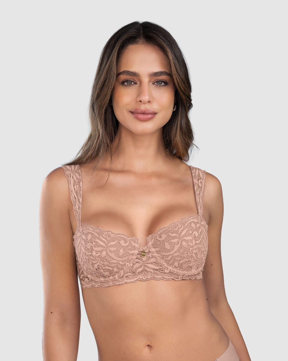 Brasier balconette en encaje