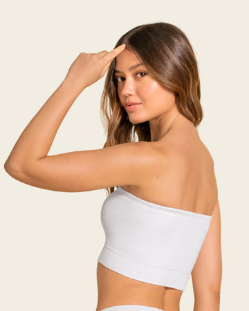Top strapless sin costuras#color_000-blanco