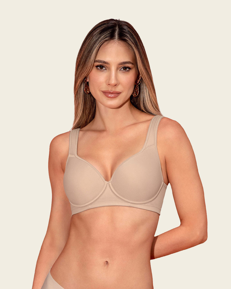 Brasier de buen cubrimiento, cargaderas acolchadas