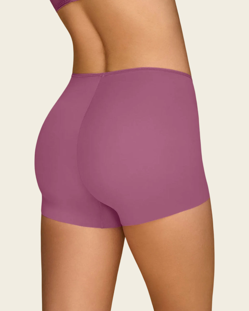Bloomer tipo bóxer efecto invisible en piernas