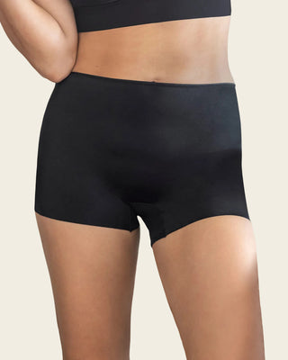 Bloomer tipo bóxer efecto invisible en piernas#color_700-negro