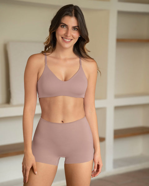 Bloomer tipo bóxer efecto invisible en piernas#color_a20-palo-de-rosa