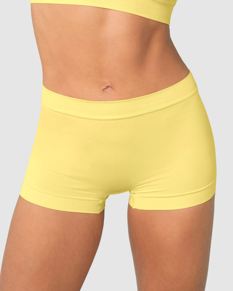 Bóxer en tecnología seamless de total comodidad#color_152-amarillo
