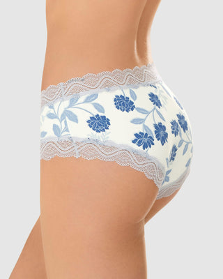 Bloomer hípster tiro medio en tela lisa y encaje#color_c06-estampado-rosas