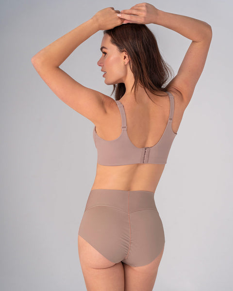 Bloomer hípster tiro alto de control fuerte de abdomen#color_281-rosa-palido