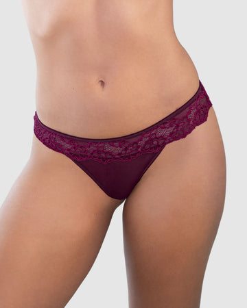 Bloomer cachetero en encaje y tul increíblemente sexy#color_220-vino