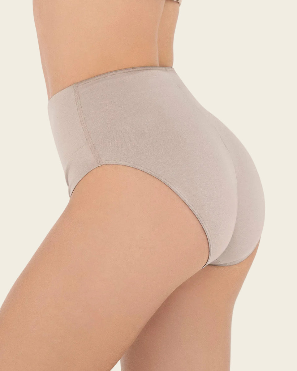 Bloomer hípster en algodón, control moderado