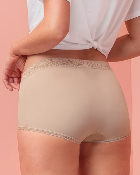 Paquete x 3 bloomers clásicos con toques de encaje#color_s06-blanco-cafe-claro-marfil