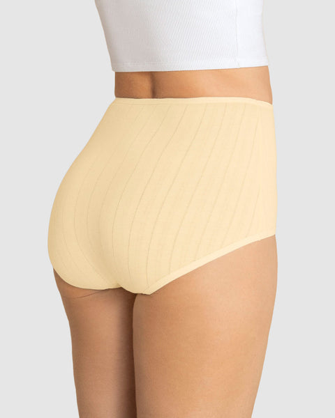 Paquete x 3 bloomers Clásicos con Excelente Cubrimiento#color_s27-vainilla-mora-azul