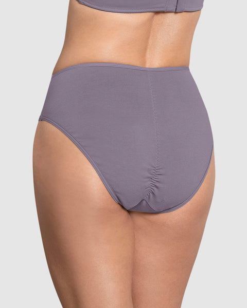 Paquete x 3 bloomers tipo tanga con buen cubrimiento#color_s31-lila-empolvado-verde-azul-empolvado