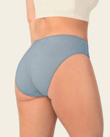 Paquete x 3 bloomers tipo bikini con buen cubrimiento#color_s35-azul-claro-cafe-medio-verde-medio