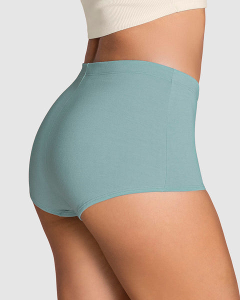 Paquete x 3 bóxers cortos con algodón elástico#color_s37-estampado-verde-azul-terracota