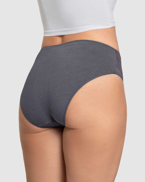 Paquete x 3 bloomers Bikini x3 Clásicos y Confortables#color_s31-palo-de-rosa-gris-claro-gris-oscuro