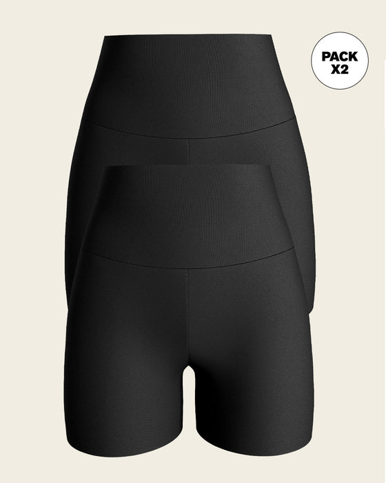 paquete-x-2-shorts-de-control-moderado-aspecto-invisible-con-fajon-antideslizante#color_700-negro
