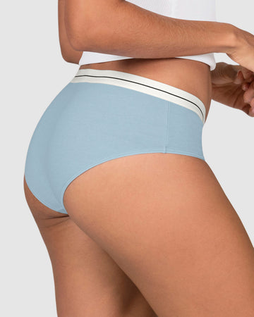 Paquete x 5 bloomers estilo hípster#color_s19-marfil-verde-azul-azul-grisaceo-azul-claro