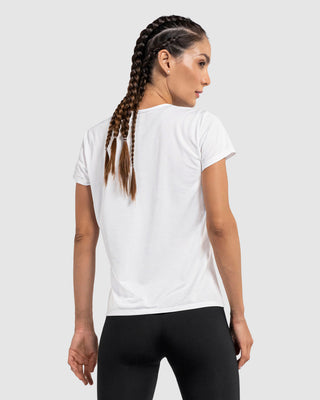 Blusa deportiva de secado rápido y silueta semiajustada#color_000-blanco