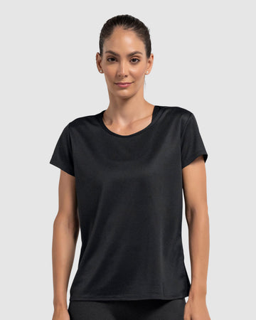 Blusa deportiva de secado rápido y silueta semiajustada#color_700-negro