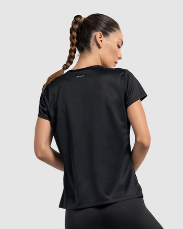 Blusa deportiva de secado rápido y silueta semiajustada#color_700-negro