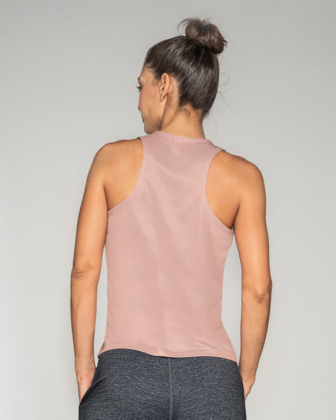 Camiseta deportiva de secado rápido y silueta semiajustada para mujer#color_318-palo-rosa