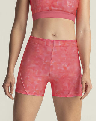 Short corto deportivo ajustado y ligero#color_040-jaspeado-rosado