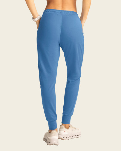 Jogger deportivo de silueta amplia con bolsillos#color_052-azul-medio