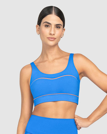 Top deportivo con cargaderas dobles en espalda#color_502-azul